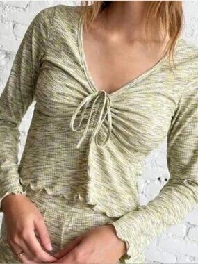 Lisa Says Gah ribbed long sleeve